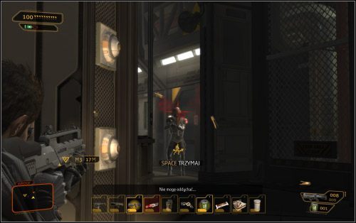 Generalnie staraj się nie prowadzić otwartej walki - Wybory - Wariant agresywny | Deus Ex Bunt Ludzkości - Deus Ex: Bunt Ludzkości - Directors Cut - poradnik do gry