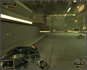 8 - (1) Wariant pokojowy - Dotarcie do głównego placu | Deus Ex Bunt Ludzkości - Deus Ex: Bunt Ludzkości - Directors Cut - poradnik do gry