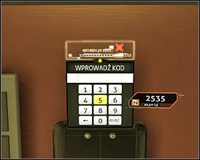 Możesz już powrócić do głównego korytarza i wybrać się na zachód gdzie zostaniesz zatrzymany przez zapory laserowe #1 - (3) Wariant pokojowy - Odnalezienie Declana Faherty | Deus Ex Bunt Ludzkości - Deus Ex: Bunt Ludzkości - Directors Cut - poradnik do gry