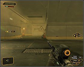 3 - (6) Wariant agresywny - Wgranie wirusa do komputera ochrony | Bunt Ludzkości - Deus Ex: Bunt Ludzkości - Directors Cut - poradnik do gry