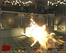 Pamiętaj o tym, że możesz do woli używać wszczepów - (8) Pokonanie Jarona Namira | Deus Ex Bunt Ludzkości - Deus Ex: Bunt Ludzkości - Directors Cut - poradnik do gry