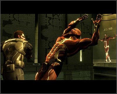 Kontynuuj prowadzenie walk do momentu pokonania Jarona, co zostanie zobrazowane krótkim filmikiem przerywnikowym (powyższy screen) - (8) Pokonanie Jarona Namira | Deus Ex Bunt Ludzkości - Deus Ex: Bunt Ludzkości - Directors Cut - poradnik do gry