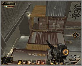 Zacznij od zbadania całego portu przyjęć, czyli miejsca startu - (1) Przedostanie się do wnętrza stacji | Deus Ex Bunt Ludzkości - Deus Ex: Bunt Ludzkości - Directors Cut - poradnik do gry