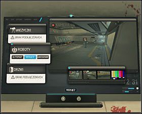 Zauważ, że przy południowej ścianie pomieszczenia serwerowni znajduje się aktywny terminal komputerowy #1 - (6) Wariant pokojowy - Dotarcie do kryjówki Williama Taggarta | Bunt Ludzkości - Deus Ex: Bunt Ludzkości - Directors Cut - poradnik do gry