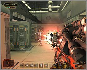 3 - (6) Wariant agresywny - Dotarcie do kryjówki Williama Taggarta - Deus Ex: Bunt Ludzkości - Directors Cut - poradnik do gry