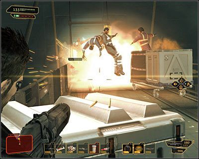 Powróć w okolice mostu - (8) Dotarcie do centrum transmisyjnego | Deus Ex Bunt Ludzkości - Deus Ex: Bunt Ludzkości - Directors Cut - poradnik do gry