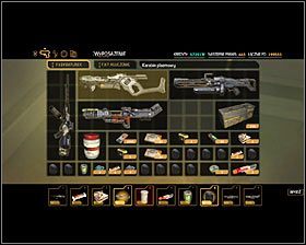Zarządzanie inwentarzem to wbrew pozorom bardzo istotna kwestia, gdyż jego pojemność jest mocno ograniczona - Inwentarz | Deus Ex Bunt Ludzkości - Deus Ex: Bunt Ludzkości - Directors Cut - poradnik do gry