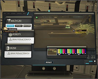 Opis działania i uwagi: Ulepszenie to pozwala na wyłączanie lub przeprogramowywanie wieżyczek obronnych - Omówienie ulepszeń | Deus Ex Bunt Ludzkości - Deus Ex: Bunt Ludzkości - Directors Cut - poradnik do gry