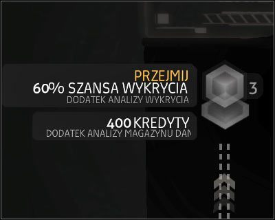 Opis działania i uwagi: Kolejne beznadziejne ulepszenie, które po rozpoczęciu mini-gry hackerskiej pozwala podejrzeć zawartość wszystkich znajdujących się na planszy magazynów danych - Omówienie ulepszeń | Deus Ex Bunt Ludzkości - Deus Ex: Bunt Ludzkości - Directors Cut - poradnik do gry