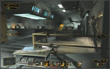 To jest laboratorium z doktor Kavanagh, do którego zjedziesz windą z kostnicy - Pamięci podręczne - DLC Brakujące Ogniwo | DLC Brakujące ogniwo - Deus Ex: Bunt Ludzkości - Directors Cut - poradnik do gry