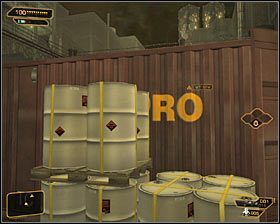 Jeżeli udało Ci się przejść przez trujący tunel, to powinieneś dotrzeć do drabiny #1 - Płaszcz i szpada (07-13) | Deus Ex Bunt Ludzkości - Deus Ex: Bunt Ludzkości - Directors Cut - poradnik do gry