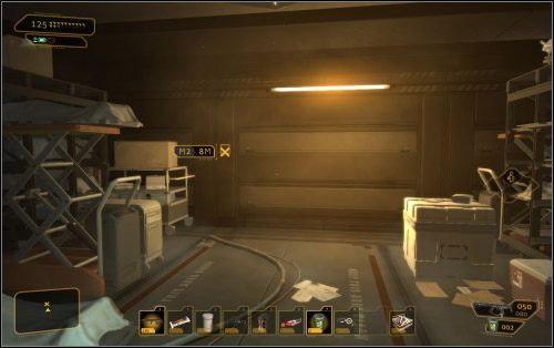 Po wszystkim zjedź na dół i pogadaj z bohaterem - (4) Daj Quinnowi oko Burkea, dostań się do tajnej windy w kostnicy - Deus Ex: Bunt Ludzkości - Directors Cut - poradnik do gry