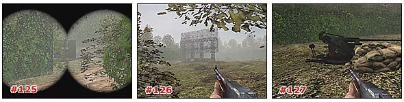 Za bunkrem znajdziesz działko AA [#127] - Misja 3: Część 2 | Medal of Honor Allied Assault - Medal of Honor: Allied Assault - poradnik do gry