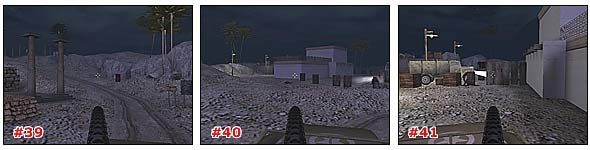 Kolejny problem to płot [#41] blokujący przejazd pomiędzy budynkiem, a kolejną ciężarówką - Misja 1: Część 4 | Medal of Honor Allied Assault - Medal of Honor: Allied Assault - poradnik do gry