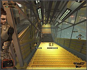 Jeżeli alarm został załączony, to musisz przygotować się na to, że już wkrótce zaczną się tu pojawiać okoliczni wartownicy - (4) wariant agresywny- Przeprawa przez salę kriosterylizacji - Poszukiwanie dowodu - Deus Ex Bunt Ludzkości - poradnik akt II - Hengsha