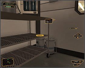 Dodatkowo radzę zbadać dwa południowe pomieszczenia laboratoryjne (Laboratory A4) - (7) wariant pokojowy- Przeprawa przez laboratoria - Poszukiwanie dowodu - Deus Ex Bunt Ludzkości - poradnik akt II - Hengsha