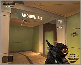 2 - (1) wariant pokojowy- Przeprawa przez biura - Wejście do smoczego legowiska - Deus Ex Bunt Ludzkości - poradnik akt II - Hengsha