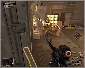 10 - (1) wariant pokojowy- Przeprawa przez biura - Wejście do smoczego legowiska - Deus Ex Bunt Ludzkości - poradnik akt II - Hengsha