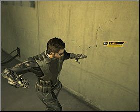 2 - (1) Dotarcie do pokoju 404 - Twarzą w twarz z Elizą Cassan - Deus Ex Bunt Ludzkości - poradnik akt III - Kanada, Detroit 2