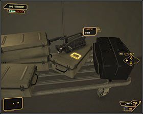 Na sam koniec zostaw sobie zbadanie głównego studia telewizyjnego na poziomie 3 #1, czyli miejsca gdzie poprzednio unikało się wrogów oraz wieżyczki - (3) Wariant pokojowy- Dotarcie do klatki schodowej na tyłach studia - Twarzą w twarz z Elizą Cassan - Deus Ex Bunt Ludzkości - poradnik akt III - Kanada, Detroit 2