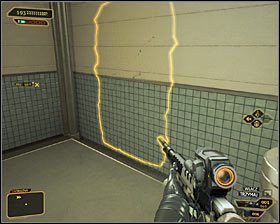 2 - (4) Wariant pokojowy- Dotarcie do kolejki linowej - Twarzą w twarz z Elizą Cassan - Deus Ex Bunt Ludzkości - poradnik akt III - Kanada, Detroit 2