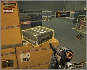 Ruszaj dalej - (4) Wariant pokojowy- Dotarcie do kolejki linowej - Twarzą w twarz z Elizą Cassan - Deus Ex Bunt Ludzkości - poradnik akt III - Kanada, Detroit 2