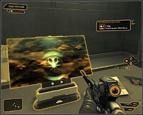 7 - (7) Wariant pokojowy- Dotarcie do klatki schodowej - Twarzą w twarz z Elizą Cassan - Deus Ex Bunt Ludzkości - poradnik akt III - Kanada, Detroit 2