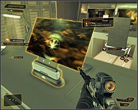 Dopiero teraz zbadaj tutejsze pomieszczenia, zaczynając od tego najbardziej wysuniętego na wschód #1 - (7) Wariant pokojowy- Dotarcie do klatki schodowej - Twarzą w twarz z Elizą Cassan - Deus Ex Bunt Ludzkości - poradnik akt III - Kanada, Detroit 2