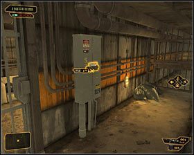 2 - (10) Powrót na lądowisko - W pogoni za Izajaszem Sandovalem - Deus Ex Bunt Ludzkości - poradnik akt III - Kanada, Detroit 2