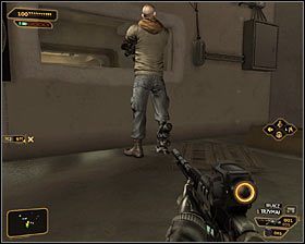 5 - (5) Wariant pokojowy- Przejście przez kryjówkę Żniwiarzy - Znajdź nadajnik Wasyla Szewczenki - Deus Ex Bunt Ludzkości - poradnik akt IV - Hengsha 2, Singapur, Panchaja, zakończenia