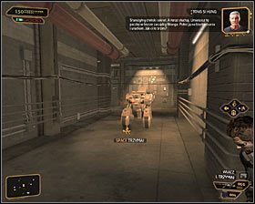 Jeżeli nie chcesz lub nie możesz korzystać z kamuflażu, to wybierz alternatywną drogę do celu - (5) Wariant pokojowy- Przedostanie się do wnętrza magazynu portowego - Rejs na gapę - Deus Ex Bunt Ludzkości - poradnik akt IV - Hengsha 2, Singapur, Panchaja, zakończenia