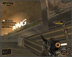 5 - (5) Wariant pokojowy- Przedostanie się do wnętrza magazynu portowego - Rejs na gapę - Deus Ex Bunt Ludzkości - poradnik akt IV - Hengsha 2, Singapur, Panchaja, zakończenia