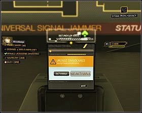 Najważniejsze jest to żeby wejść w interakcję z terminalem sterowania urządzeniem zakłócającym #1 - (2) Wyłączenie urządzenia zakłócającego - Na ratunek Megan i jej zespołowi - Deus Ex Bunt Ludzkości - poradnik akt IV - Hengsha 2, Singapur, Panchaja, zakończenia