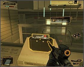 Na sam koniec odszukaj drabinkę #1, która prowadzi do górnego panelu kontrolnego - (2) Wyłączenie urządzenia zakłócającego - Na ratunek Megan i jej zespołowi - Deus Ex Bunt Ludzkości - poradnik akt IV - Hengsha 2, Singapur, Panchaja, zakończenia