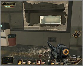 Rozejrzyj się trochę po centrum dowodzenia, w którym rozmawiałeś z Darrowem, odnajdując między innymi Ebooka z kompletnym przemówieniem #1 - (4) Przeprawa przez wieżę - Wyłącz sygnał Darrowa - Deus Ex Bunt Ludzkości - poradnik akt IV - Hengsha 2, Singapur, Panchaja, zakończenia