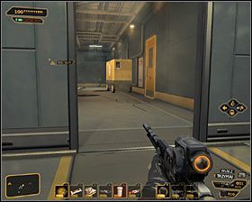 5 - (7) Wariant pokojowy- Dotarcie do kryjówki Dawida Sarifa - Wyłącz sygnał Darrowa - Deus Ex Bunt Ludzkości - poradnik akt IV - Hengsha 2, Singapur, Panchaja, zakończenia