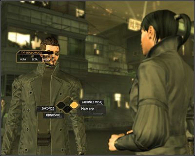 Możesz już powrócić do zleceniodawczyni tego questu - Wojna korporacji - Questy poboczne - Deus Ex Bunt Ludzkości - poradnik akt IV - Hengsha 2, Singapur, Panchaja, zakończenia