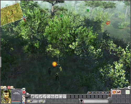 Twojego snajpera czeka teraz dość niebezpieczne zadanie - Misja 3- On the Trail of Uncle Ho (2) | USA | Men of War Wietnam - Men of War: Wietnam - poradnik do gry