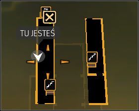 Przedostań się na samą górę rusztowań #1, pomagając sobie podsuwaniem skrzyń lub korzystając z ulepszenia Wydłużenie skoku - Upgradey broni - Akt IV - Zestawienia - Deus Ex Bunt Ludzkości - encyklopedia - poradnik do gry