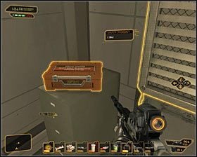 Przejdź przez szyb, który powinien zaprowadzić Cię do sąsiedniego pomieszczenia #1 - Upgradey broni - Akt IV - Zestawienia - Deus Ex Bunt Ludzkości - encyklopedia - poradnik do gry