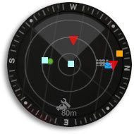 Na radarze znajdziesz wiele różnych ikon, w zależności od tego czy jesteś w drużynie, czy wykonujesz misję i jakie ikony sam włączyłeś w oknie mapy (o czym później) - Najważniejsze elementy interfejsu - Podstawowe informacje - APB: Reloaded - poradnik dla początkujących