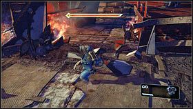 Gdy mniejsze orki zginą, pojawią się nieco większe stwory [1] - 1 - Lądowanie na planecie - Opis przejścia - Warhammer 40,000: Space Marine - poradnik do gry