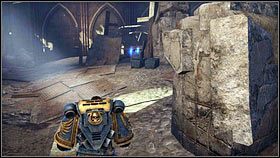 W pewnym momencie rozpocznie się krótka cut-scenka, a chwilę później pojawią się kolejni wrogowie [1] - 2 - Przeciw wszystkiemu - Opis przejścia - Warhammer 40,000: Space Marine - poradnik do gry