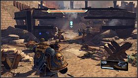 Kolejni przeciwnicy czekają kawałek dalej [1] - 2 - Przeciw wszystkiemu - Opis przejścia - Warhammer 40,000: Space Marine - poradnik do gry