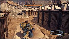 Wykończ wszystkich wrogów, a następnie wejdź na szczyt okopów - 2 - Przeciw wszystkiemu - Opis przejścia - Warhammer 40,000: Space Marine - poradnik do gry