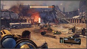 Kilka kroków dalej stoi skrzynia z granatami [1] - 2 - Przeciw wszystkiemu - Opis przejścia - Warhammer 40,000: Space Marine - poradnik do gry