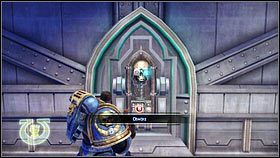 Ta potężna broń wystrzeliwuje przyczepiające się do ścian i pancerzy ładunki, które można potem wysadzić klawiszem R [1] - 3 - Podbrzusze Bestii - Opis przejścia - Warhammer 40,000: Space Marine - poradnik do gry