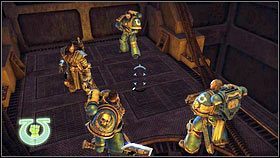 Ogłusz ich przy pomocy nowego działka, a następnie dobij toporem [1] - 6 - Legowisko Olbrzymów - Opis przejścia - Warhammer 40,000: Space Marine - poradnik do gry