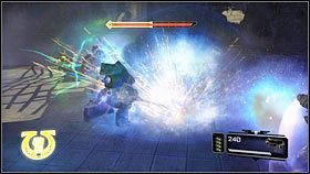 Chwilę później znajdziesz się w dużej komnacie, w której zaatakują cię orki dowodzone przez szamana [1] - 8 - Szepty Umarłych - Opis przejścia - Warhammer 40,000: Space Marine - poradnik do gry