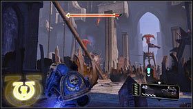 Zaraz po lądowaniu zaatakuje cię oddział orków [1] - 9 - Broń - Opis przejścia - Warhammer 40,000: Space Marine - poradnik do gry